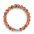 Glowing Ember | .925 Sterling Silver | Firefly Glass Bracelet